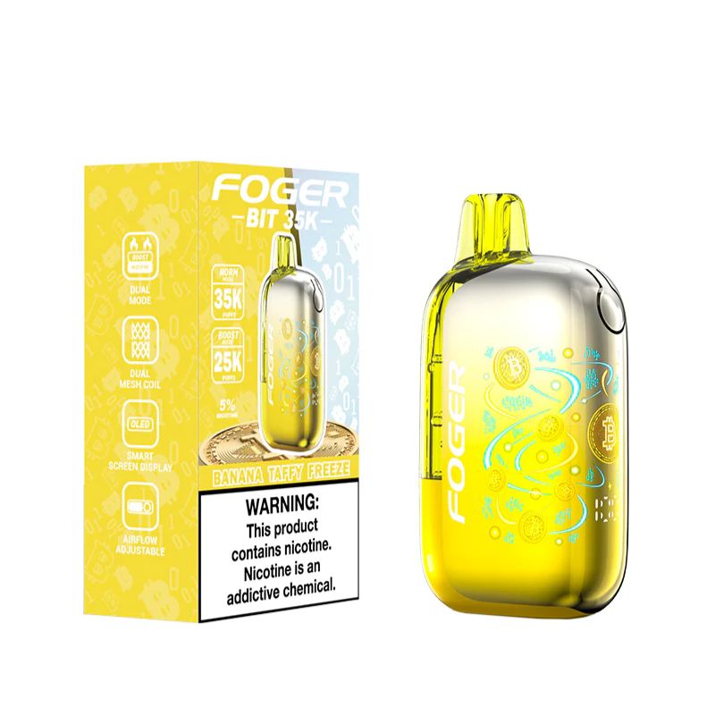 Foger BIT 35K disposable vape, single-piece body
