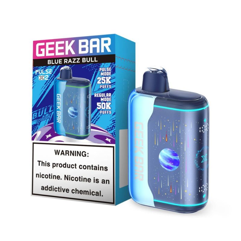 Geek Bar Pulse X 2 50K disposable vape, front view