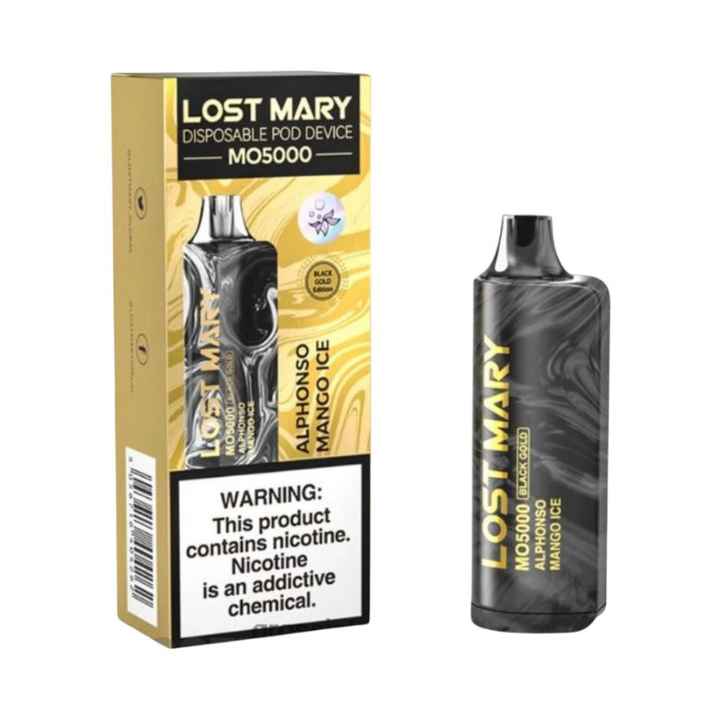 Lost Mary MO5000 disposable vape, VapeDeals catalog shot