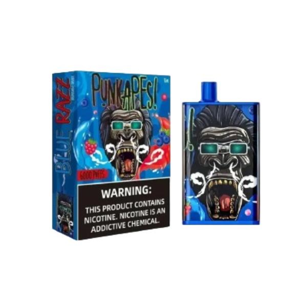 PunkApes 6000 disposable vape, VapeDeals catalog shot