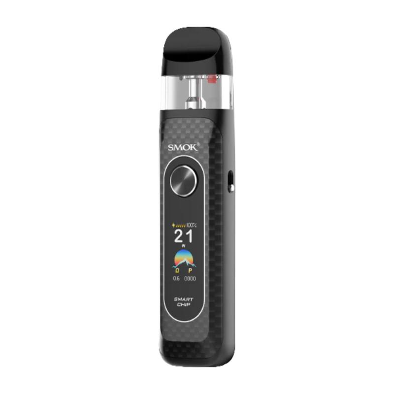 SMOK Novo 6 40W pod system kit, a compact device with a screen and a refillable pod